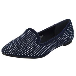 Sole Society Black Studded Flats 8B